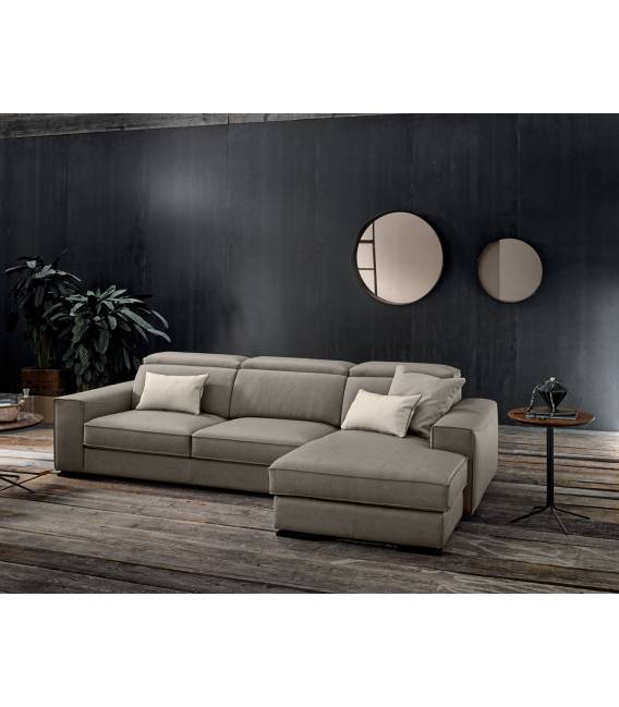 Minkštas kampas ROBERT 295x165 pilkas