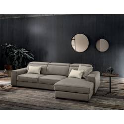 Minkštas kampas ROBERT 275x165 pilkas