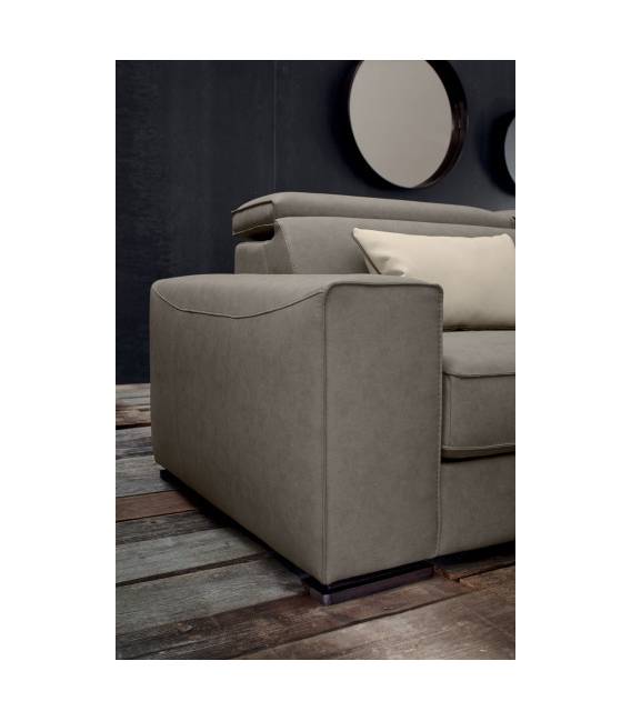 Minkštas kampas ROBERT 295x165 pilkas