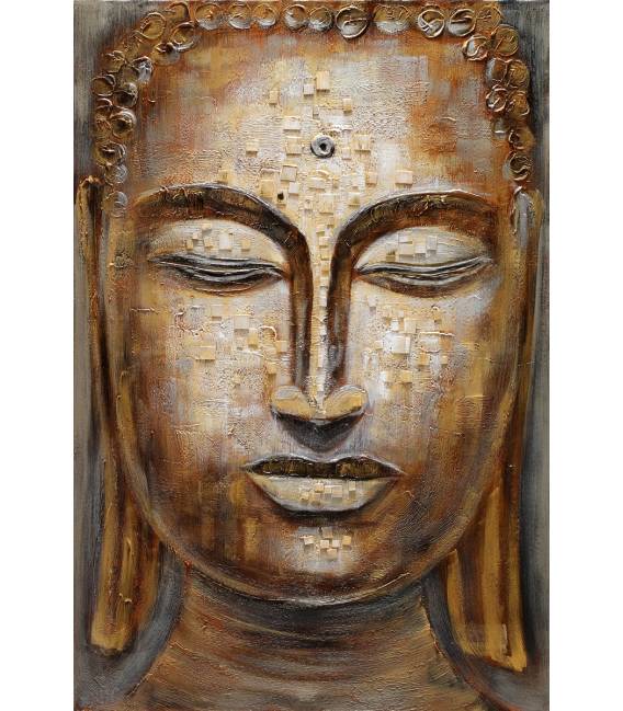 Paveikslas FACE 80x120 rudas