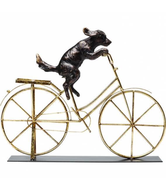 Dekoracija DOG WITH BICYCLE