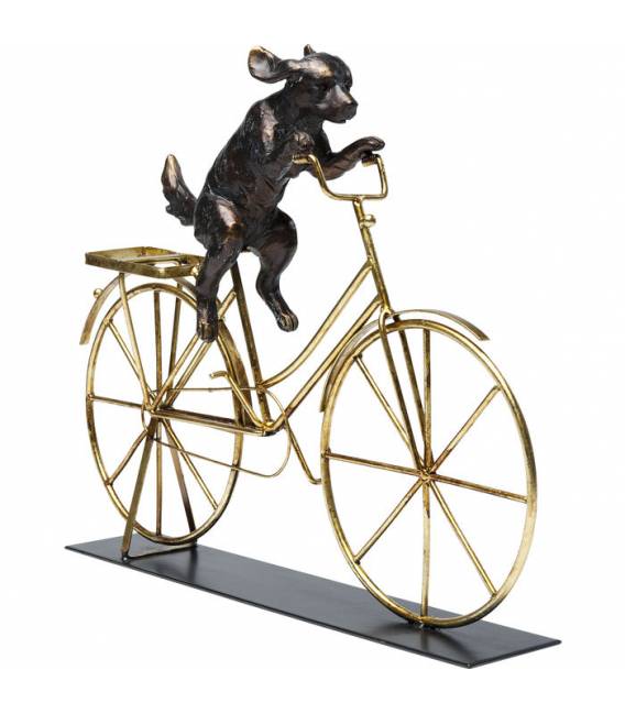 Dekoracija DOG WITH BICYCLE
