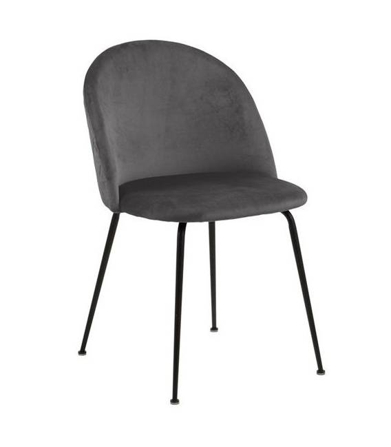 Kėdė 85652 VIC tamsiai pilka