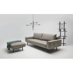 Sofa-lova OSLO 238x110 rusva