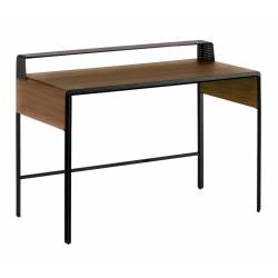 Darbo stalas NADYRIA 120x85 tamsiai rudas