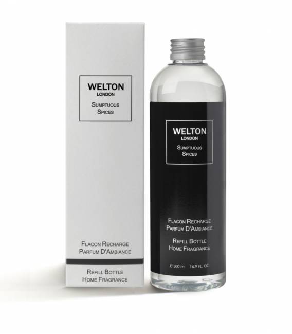 Namų kvapo papildymas WELTON BLACK ONYX 500 ml.