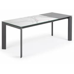 Išskleidžiamas stalas ATTA 120(180)x80 kalos blanco