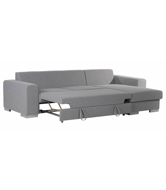 Minkštas kampas GRANDE 275x190 kreminis
