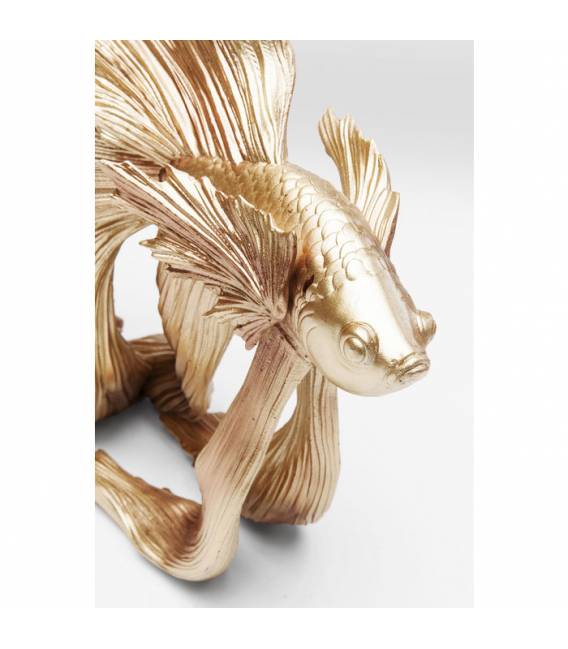Dekoracija FISH GOLD SMALL aukso