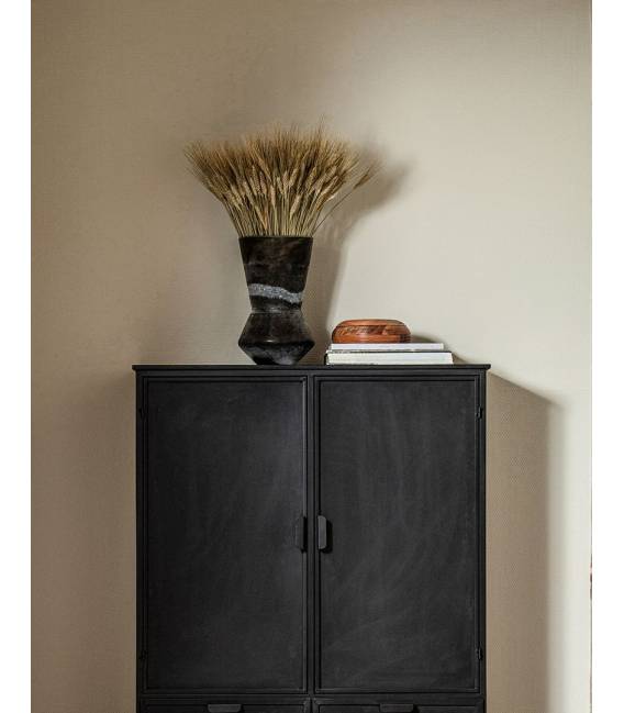 Vaza SILHOUET Ø20 pilkšva