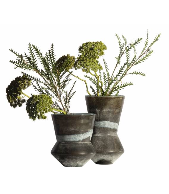 Vaza SILHOUET Ø20 pilkšva