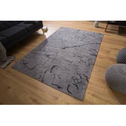 Kilimas FRAGMENTS 240x160 pilkas