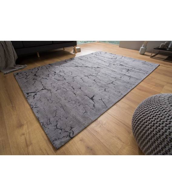 Kilimas FRAGMENTS 240x160 pilkas