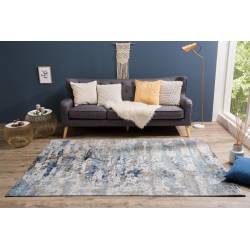 Kilimas ABSTRAKT 240x160 mėlynas/margas