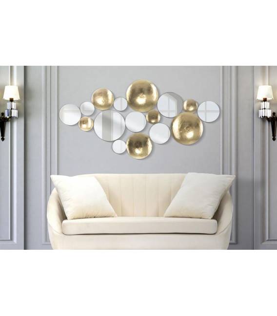 Dekoracija GOLD MIRROR 118x60 aukso