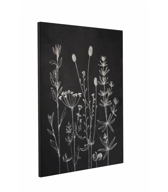 Paveikslas BLACK AND GOLD 90x120 juodas