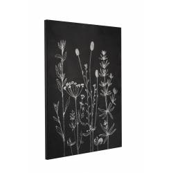 Paveikslas BLACK AND GOLD 90x120 juodas