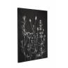 Paveikslas BLACK AND GOLD 90x120 juodas
