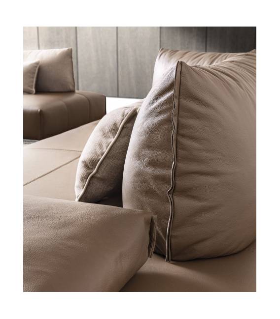 Minkštas kampas BACIO 333x187 pilkas