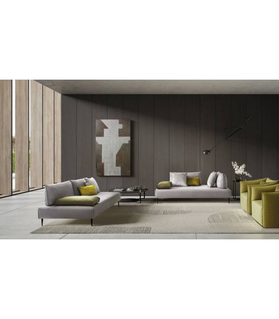 Minkštas kampas BACIO 333x187 pilkas