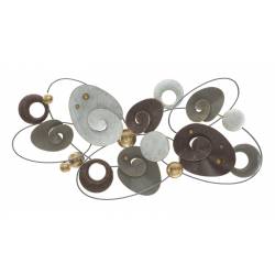 Dekoracija FERRO PLANET 120x58 metalinė figūra