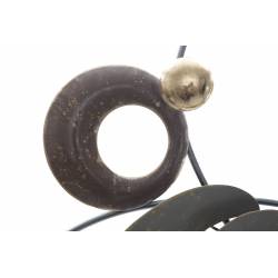 Dekoracija FERRO PLANET 120x58 metalinė figūra