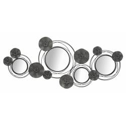 Dekoracija ROUND 117x49 juoda