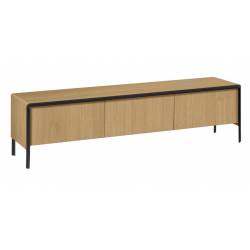 TV staliukas NADYRIA 180x43 šviesiai rudas