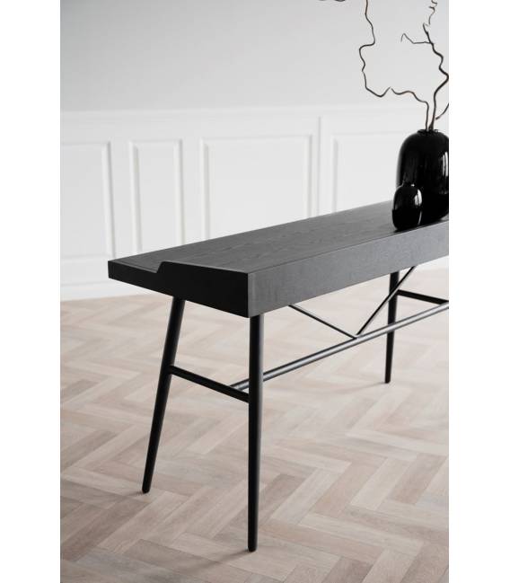 Darbo stalas SPRINGDALE 140x55 juodas