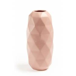 Vaza LINEAL H35cm rožinė
