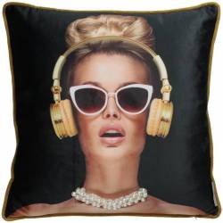 Pagalvėlė LADY HEADPHONE 45x45