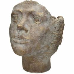 Vazonas FACE auksinis