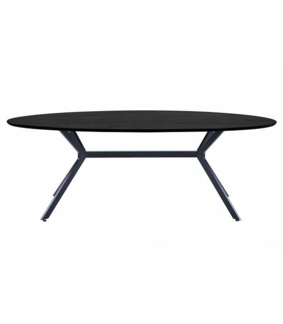Stalas BRUNO 220x100 juodas