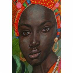 Paveikslas AFRICAN BEAUTY 70x100 margas