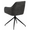 Krėsliukas 91546 tamsiai pilkas/sukasi