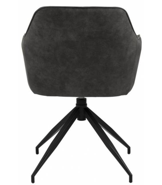 Krėsliukas 91546 tamsiai pilkas/sukasi