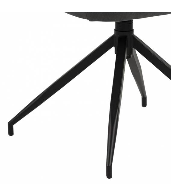 Krėsliukas 91546 tamsiai pilkas/sukasi