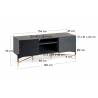 TV staliukas NORFORT 141x60