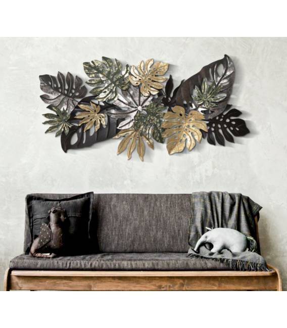 Dekoracija ANTIQUE LEAF 133x67 marga