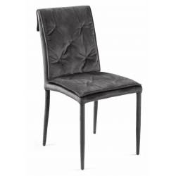 Kėdė SANTA VIC tamsiai pilka