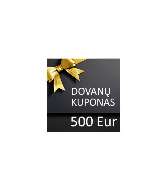 Dovanų kuponas 500 eur