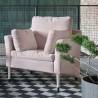 Sofa-lova ASPEN 167x92 rausva