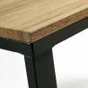 Darbo stalas LISBET 120x60 rudas