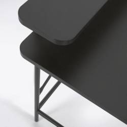 Darbo stalas GALATIA 120x65 juodas