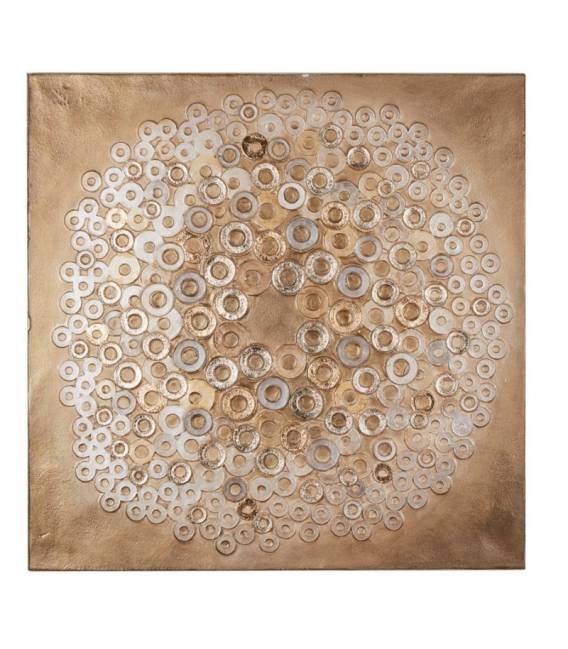 Paveikslas QUADRO 100x100 rusvas