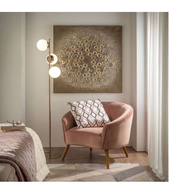 Paveikslas QUADRO 100x100 rusvas