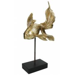 Dekoracija FISH auksinė