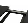 Išskleidžiamas stalas FENWOOD 180(260)x90 juodas