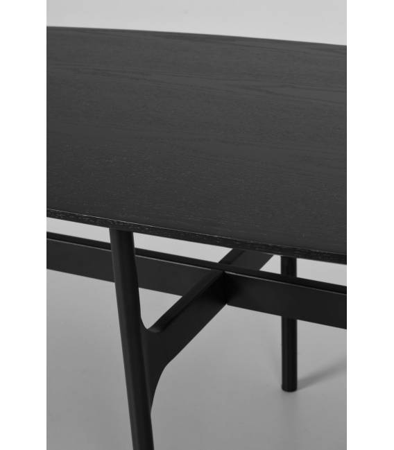 Kavos staliukas COLTON 180x50 juodas