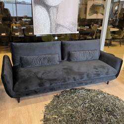 Sofa-lova NOLA 230x107 VIC juoda